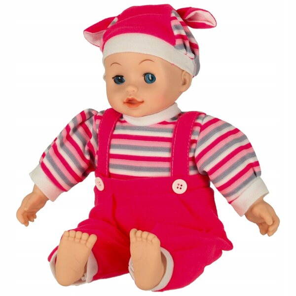 Bambola Maja Bobas 40 cm con Suoni, Morbida e Interattiva per Bambini 3+