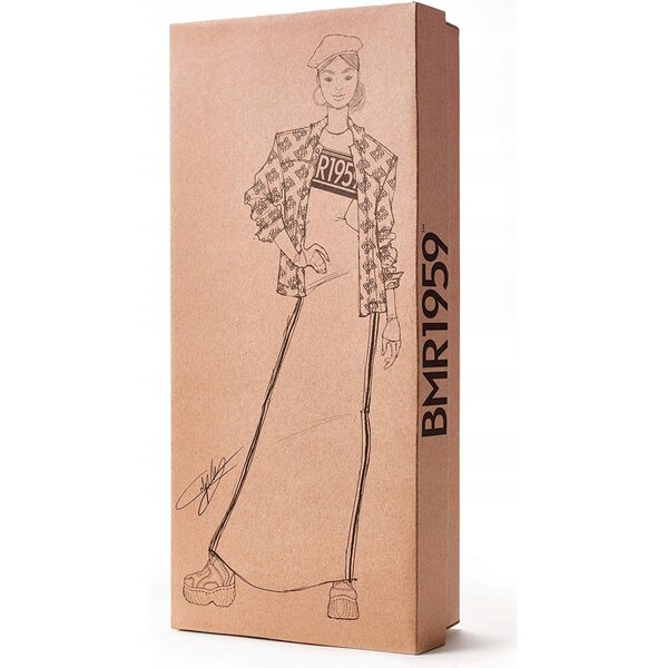 Barbie BMR1959 Deluxe mit Jeansjacke und Neonkleid – Modespielzeug +6