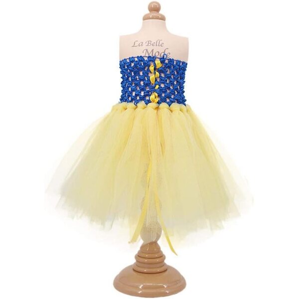 Prinzessinnenkleid für 18-Zoll-Puppen – Elegantes Kleid aus Gaze-Odulu