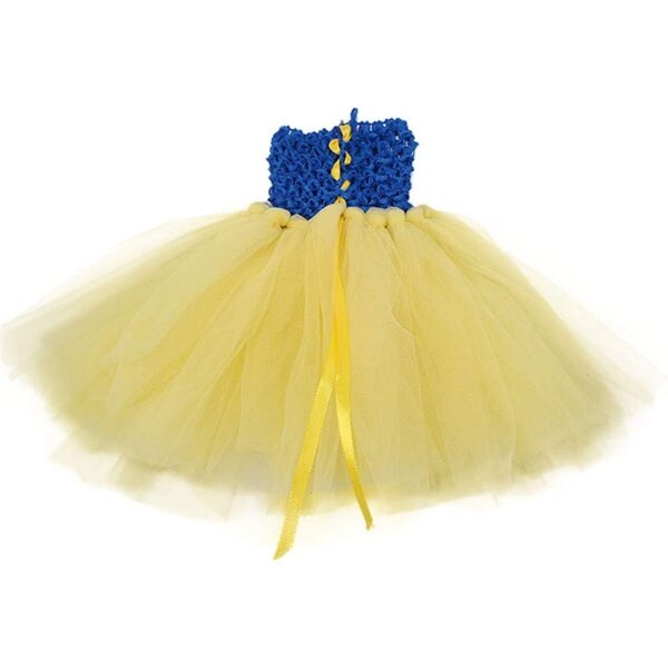 Prinzessinnenkleid für 18-Zoll-Puppen – Elegantes Kleid aus Gaze-Odulu