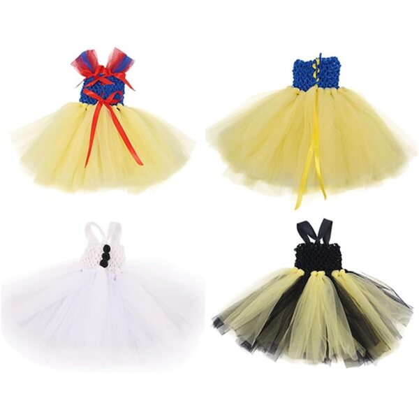 Prinzessinnenkleid für 18-Zoll-Puppen – Elegantes Kleid aus Gaze-Odulu