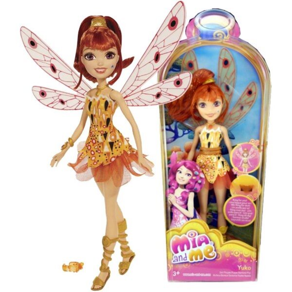 Yuko Mia and Me 22см кукла с подвижни крила и аксесоари Mattel