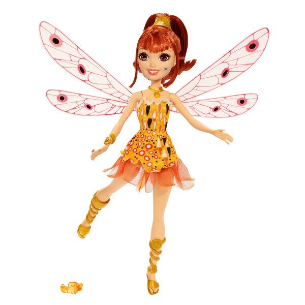 Yuko Mia and Me bambola da 22 cm con ali mobili e accessori Mattel