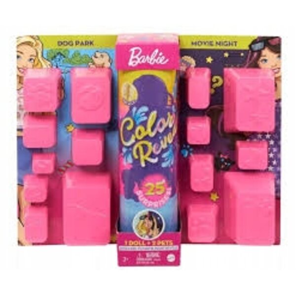 Barbie Color Reveal Karneval und Konzert mit 25 Überraschungen und doppelter Verwandlung