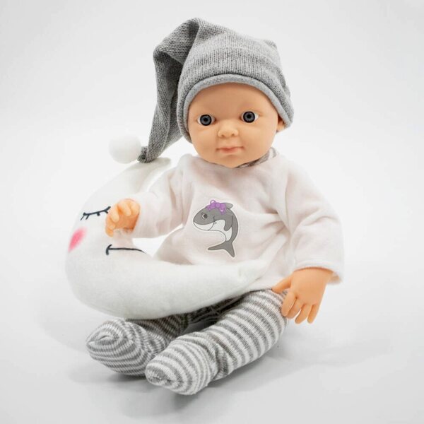 Laletta Bobas Baby Realistica con Accessori per Bambini dai 18 Mesi