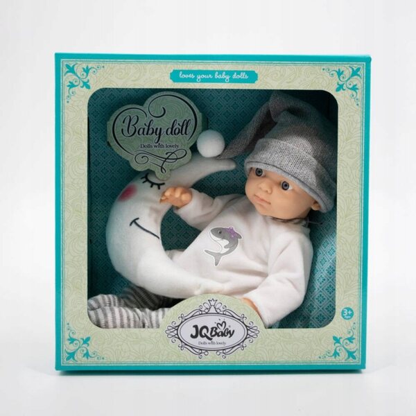 Laletta Bobas Baby Realistica con Accessori per Bambini dai 18 Mesi