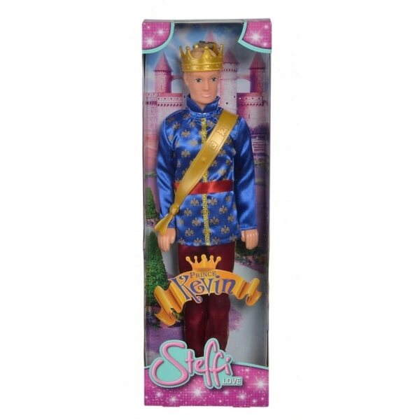Bambola Steffi Love Principe Kevin 30 cm per bambini da 3 anni in plastica e tessuto