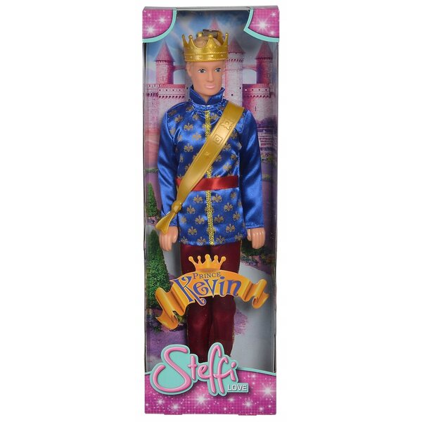 Bambola Steffi Love Principe Kevin 30 cm per bambini da 3 anni in plastica e tessuto