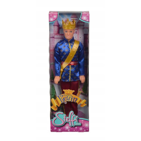 Bambola Steffi Love Principe Kevin 30 cm per bambini da 3 anni in plastica e tessuto