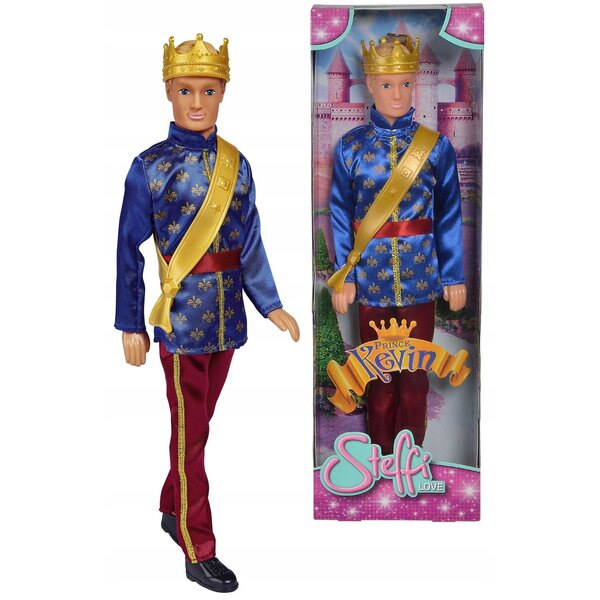 Bambola Steffi Love Principe Kevin 30 cm per bambini da 3 anni in plastica e tessuto