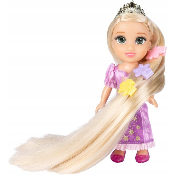 Disney Princess Rapunzel Minipuppe 16 cm mit Accessoires und Kleidung