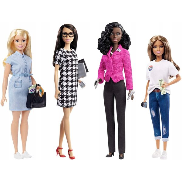 Barbie 4L Set 60 Jahre Karrierebäume – Spiel für Kinder ab 3 Jahren