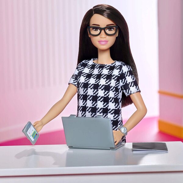 Barbie 4L Set 60 Jahre Karrierebäume – Spiel für Kinder ab 3 Jahren
