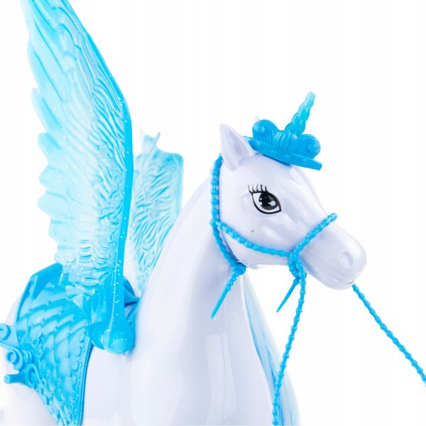 Karoca mit Pegasus und Puppe mit beweglichen Flügeln – Zauberspiel für Kinder ab 3 Jahren