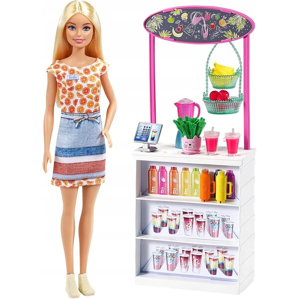 Barbie Barek Smoothie mit Zubehör und Farbwechselwürfeln für Kinder