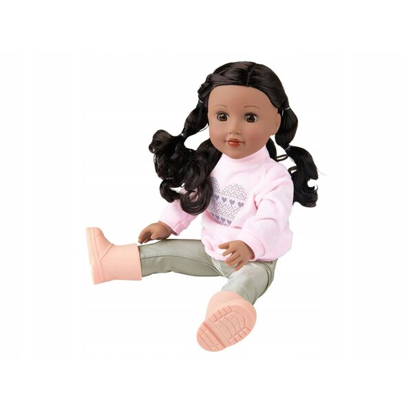 Bambola giocosa Julia 44 cm con capelli lunghi e mobili per bambini 3+