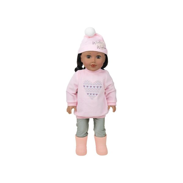 Bambola giocosa Julia 44 cm con capelli lunghi e mobili per bambini 3+