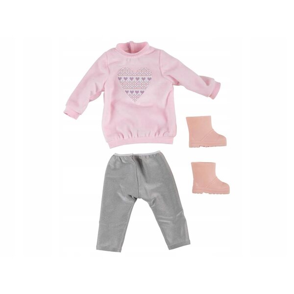 Bambola giocosa Julia 44 cm con capelli lunghi e mobili per bambini 3+