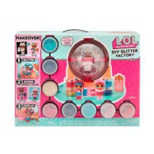 L.O.L. Surprise DIY Glitter Factory – Kreativset zum Dekorieren von Puppen und Zubehör
