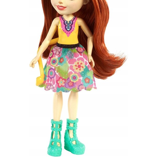 Barbie Enchantimals: Pawl-Puppe mit Giraffe, 15 cm großes Spielset für Kinder