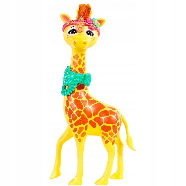 Barbie Enchantimals: Pawl-Puppe mit Giraffe, 15 cm großes Spielset für Kinder