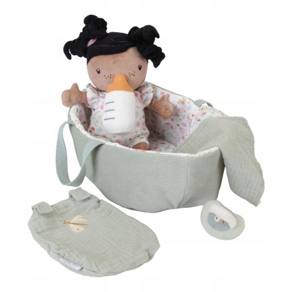 Piccola bambola olandese Evi con accessori in tessuto per bambini 1+ anno