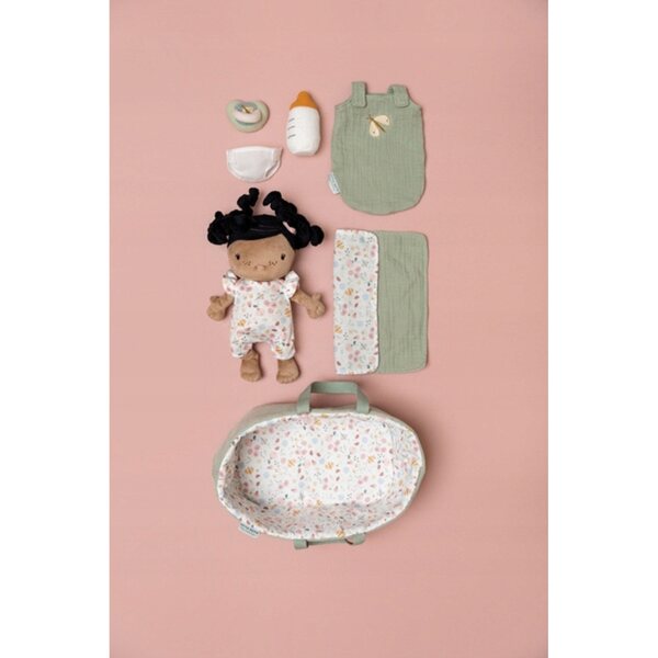 Piccola bambola olandese Evi con accessori in tessuto per bambini 1+ anno