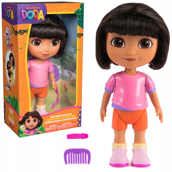 Bambola Dora l'Amica 29 cm con accessori per bambini 3+