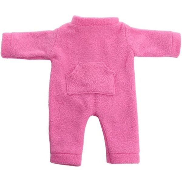 Gepolstertes Winteroutfit für 18-Zoll-Puppen – rosa, weiches und widerstandsfähiges Accessoire