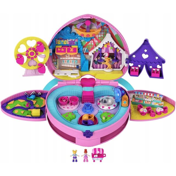 Polly Pocket Mattel 33 см с комплект мебели и магически медальон