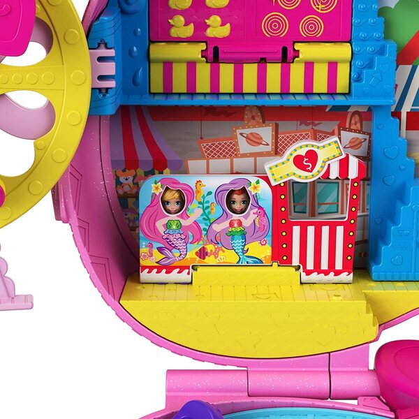 Polly Pocket Mattel 33 см с комплект мебели и магически медальон