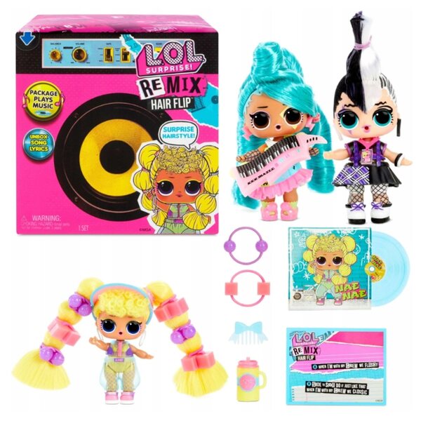 L.O.L. Überraschung! OMG. Sunshine – Musikalische Modepuppe mit 15 Accessoires