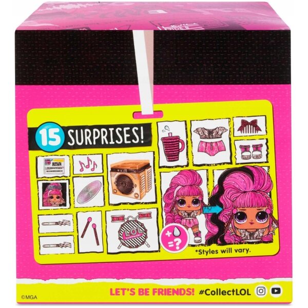 L.O.L. Überraschung! OMG. Sunshine – Musikalische Modepuppe mit 15 Accessoires