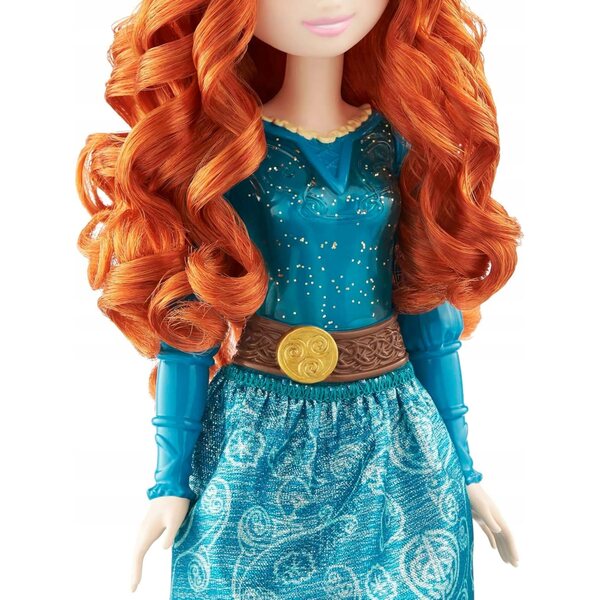 Bambola Principessa Merida Disney con articolazioni mobili e accessori per bambini 3+