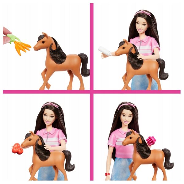 Barbie Mysteries „The Great Horse Chase“-Set mit Stall, Pferd und Zubehör