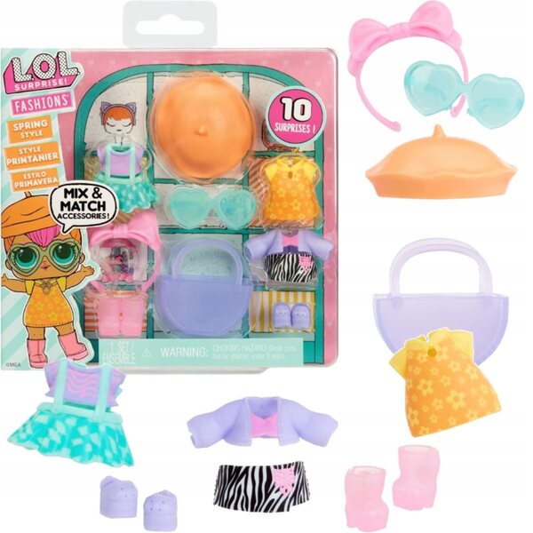 L.O.L. Surprise Fashion Pack – Set mit Frühlingskleidung für Miniaturpuppen