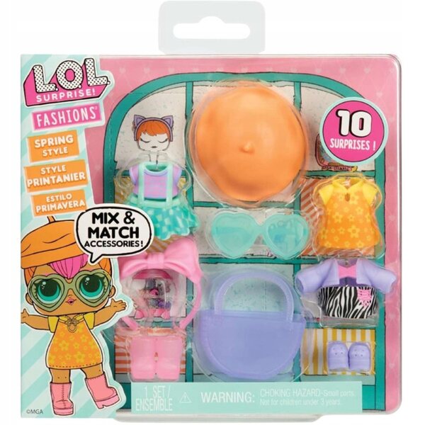 L.O.L. Surprise Fashion Pack – Set mit Frühlingskleidung für Miniaturpuppen