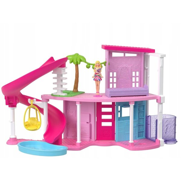 Barbie Mini Domizil mit Puppe und Zubehör für Mädchen ab 4 Jahren