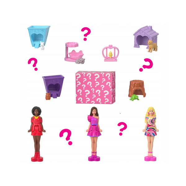 Barbie Mini Domizil mit Puppe und Zubehör für Mädchen ab 4 Jahren