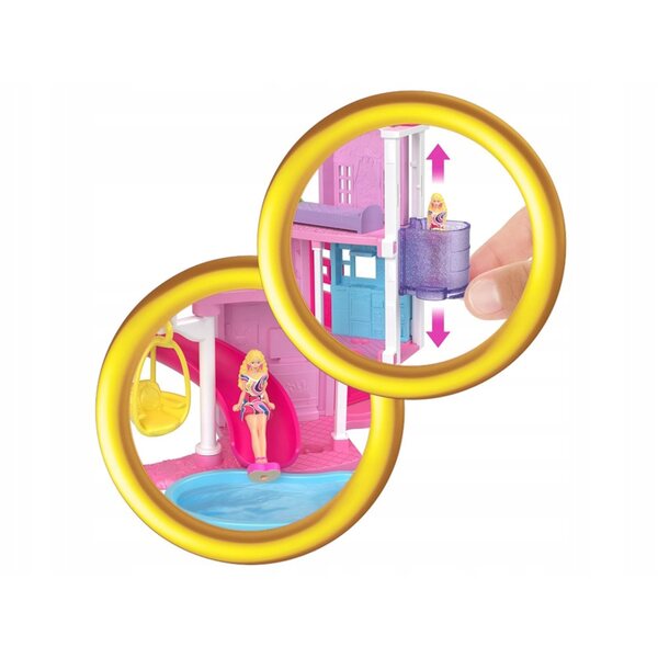 Barbie Mini Domizil mit Puppe und Zubehör für Mädchen ab 4 Jahren