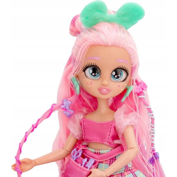 Bambola VIP Pets Giselle Fashion da Pettinare con Capelli Lunghi e Luci