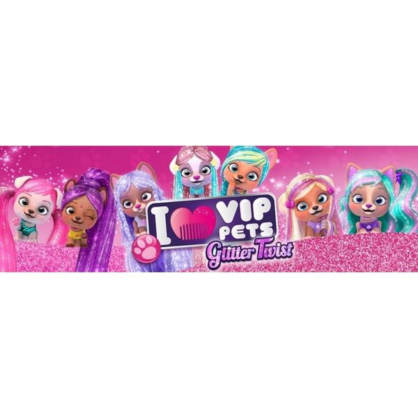 Bambola VIP Pets Giselle Fashion da Pettinare con Capelli Lunghi e Luci