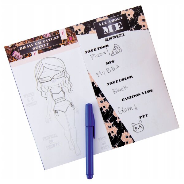 Diario Modaiolo L.O.L. Surprise! OMG con Segreti e Accessori per Bambini 4+