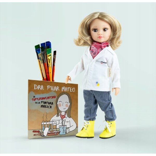 Paola Reina Pilar Mateo bambola 32cm - Bambola Spagnola di Alta Qualità Certificata CE
