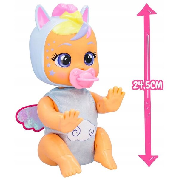 Jenna RACZKUJE interaktywna płacze LALKA Cry Babies Interaktywna TM Toys