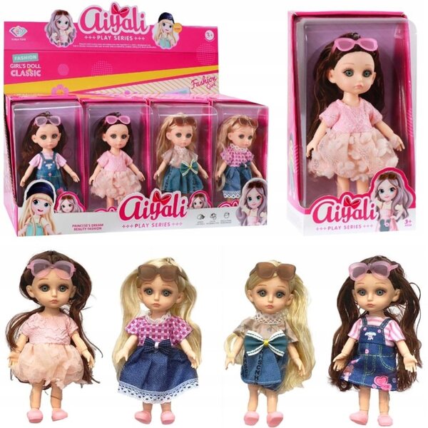 Mix di bambole per ragazze, una bambola alla moda per ragazze dai 3 anni, Trifox