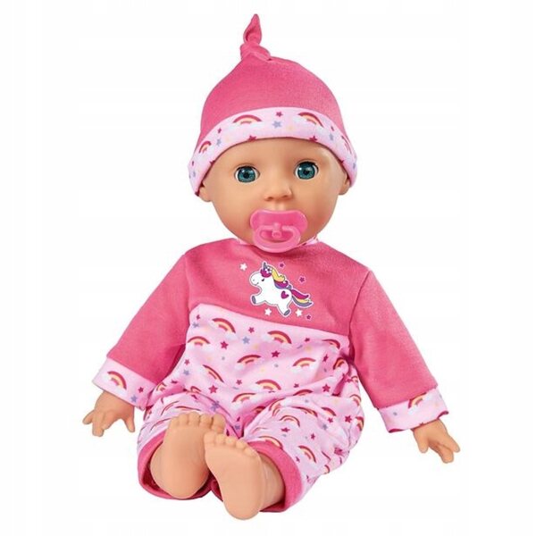 Interaktive Puppe Laura 38 cm mit Geräuschen und lächelnden Augen Simba