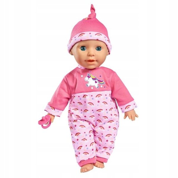 Interaktive Puppe Laura 38 cm mit Geräuschen und lächelnden Augen Simba