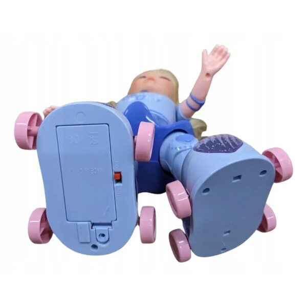 Eliza, la bambola su roller con luci LED e musica per bambini 3+