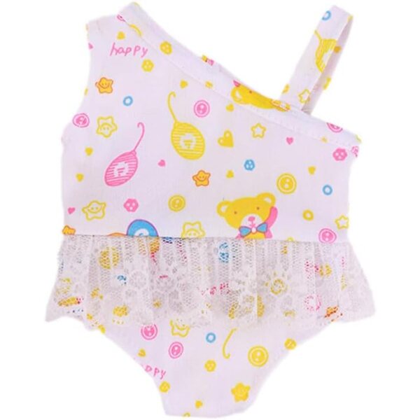 18-Zoll-Puppenkleidung – Badeanzug + Bikini und Accessoires – Odulu